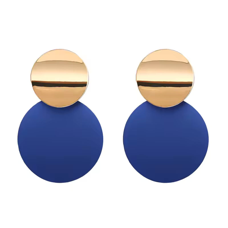 Boucles double rond couleur