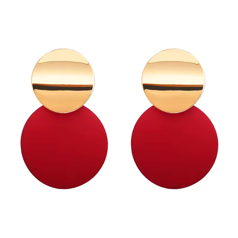Boucles double rond couleur