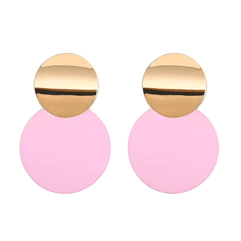 Boucles double rond couleur