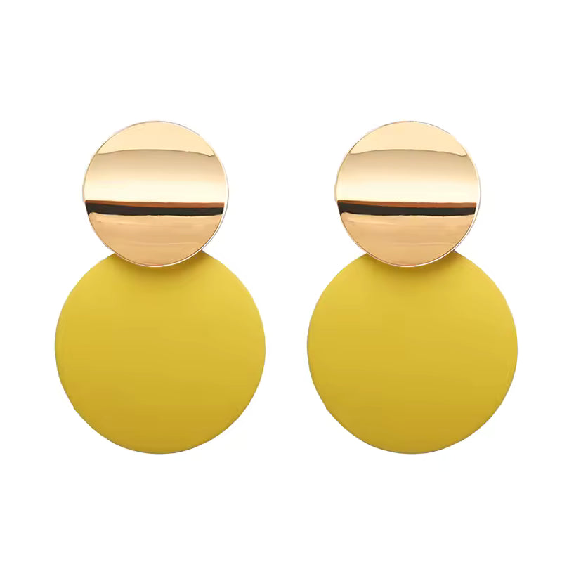 Boucles double rond couleur