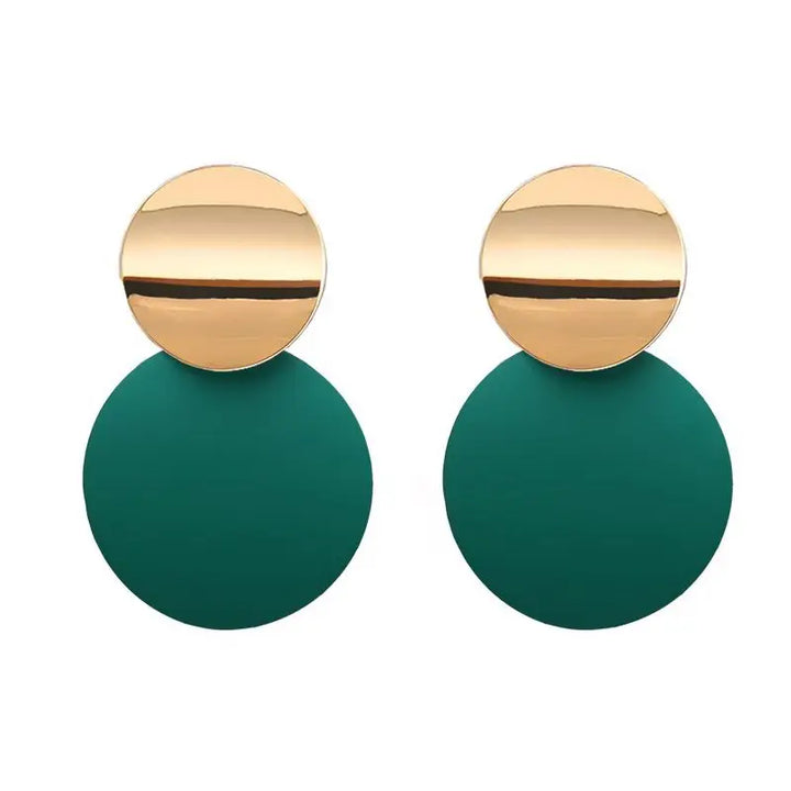 Boucles double rond couleur