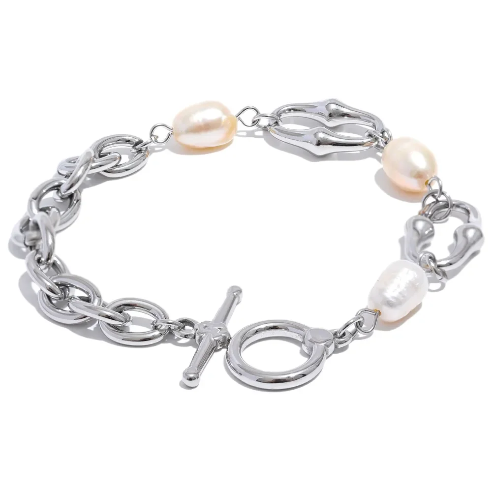 Collier maillons et perles