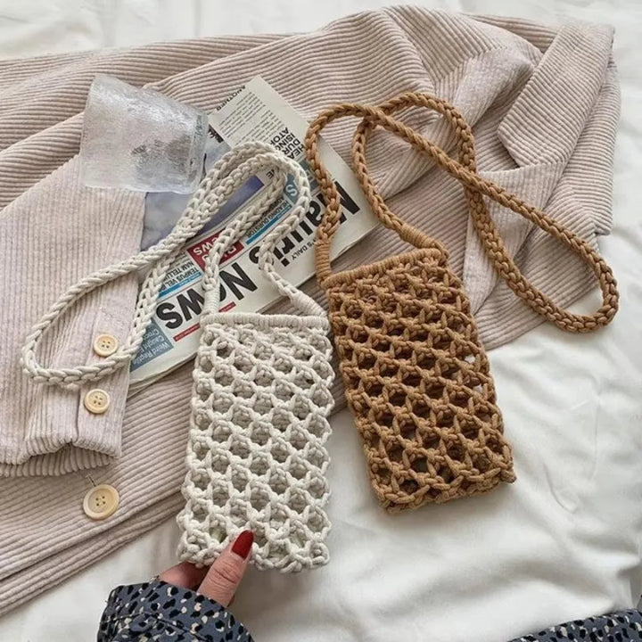 Pochette téléphone crochet