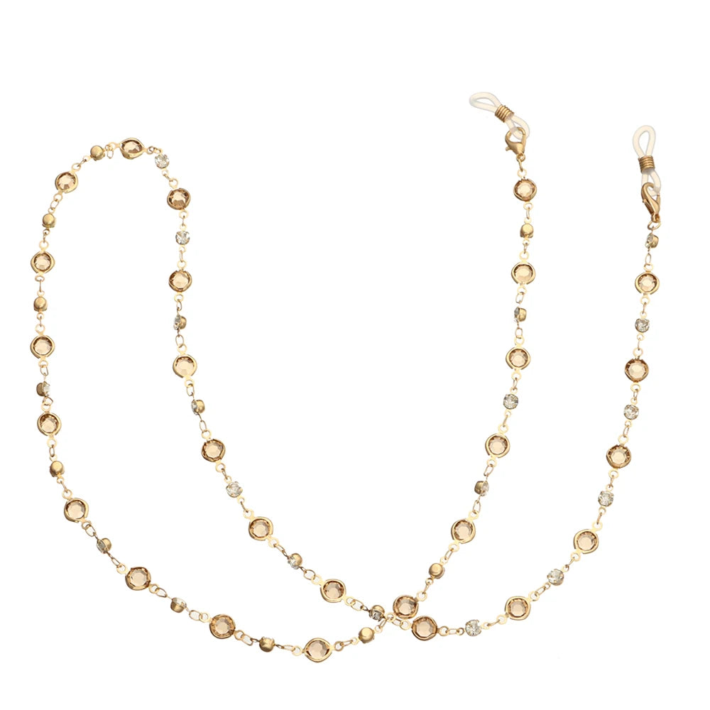 Chaîne de lunettes étoile ou perles