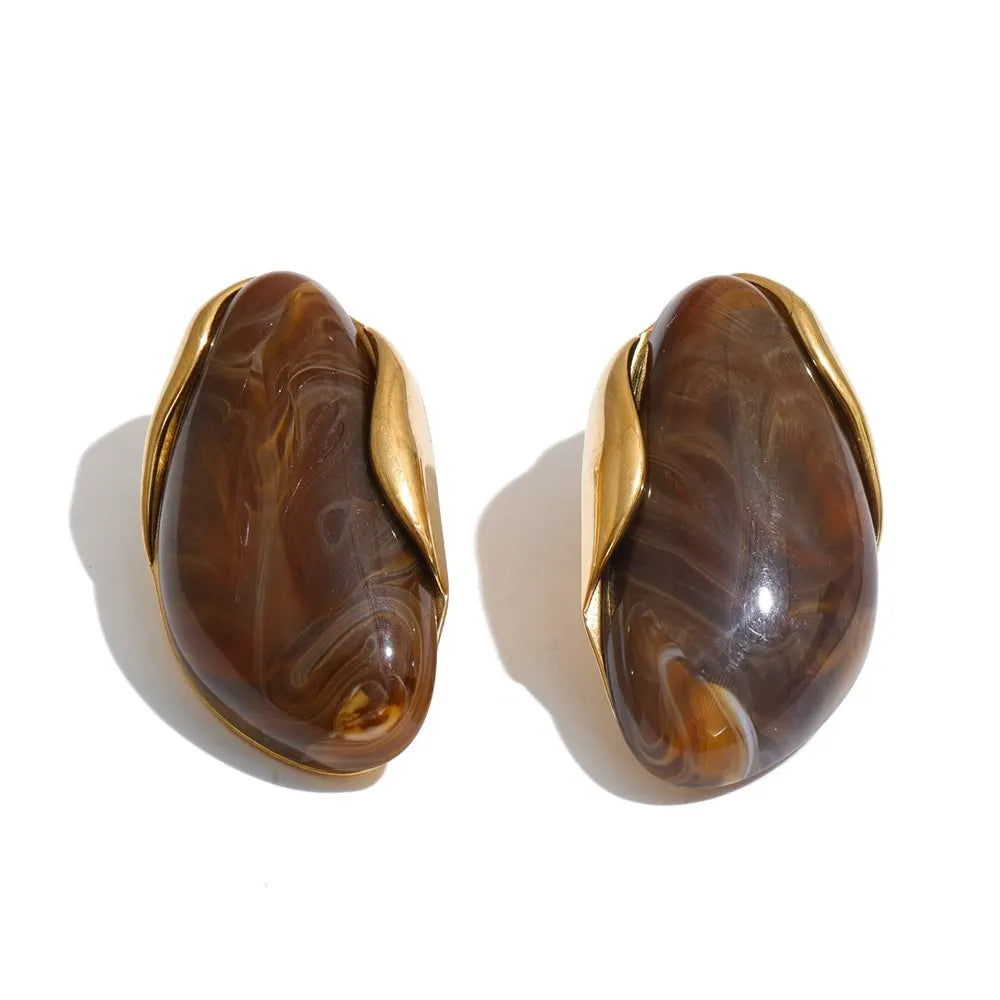 Clous galet de résine