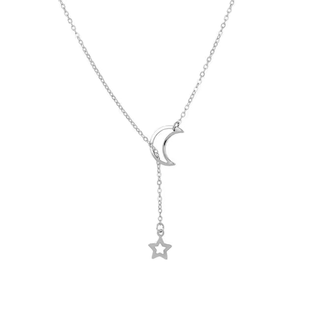 Collier lune et étoile