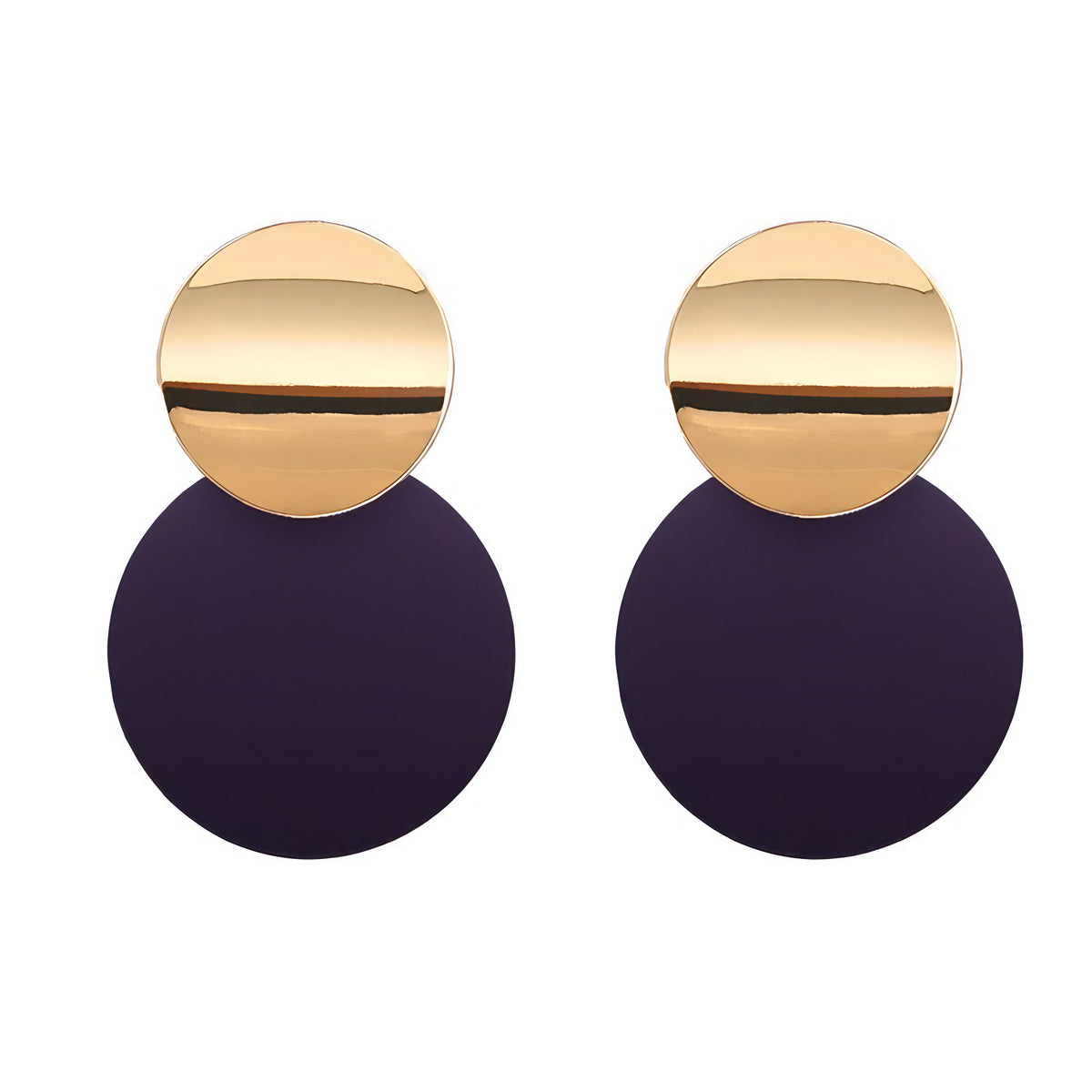 Boucles double rond couleur