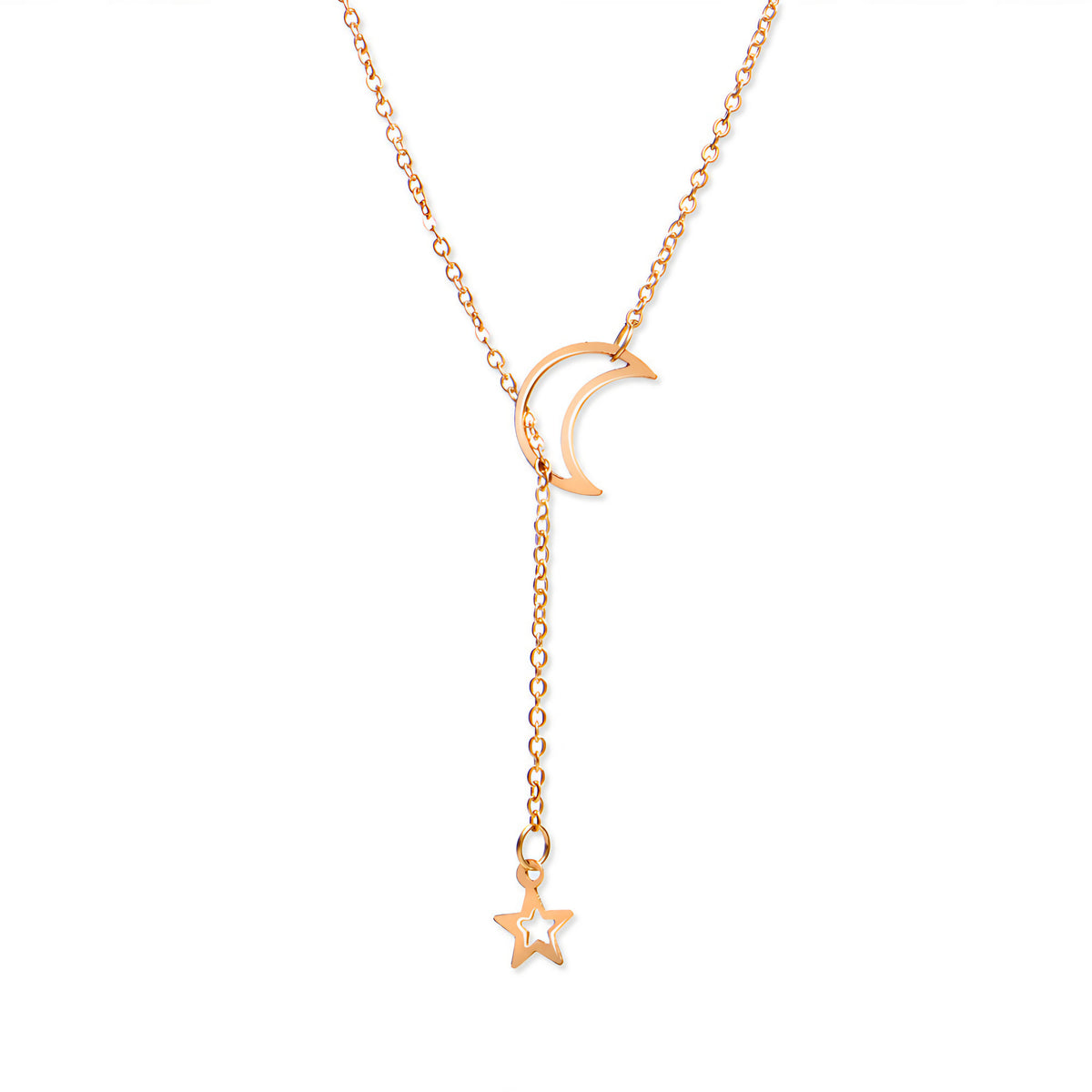 Collier lune et étoile