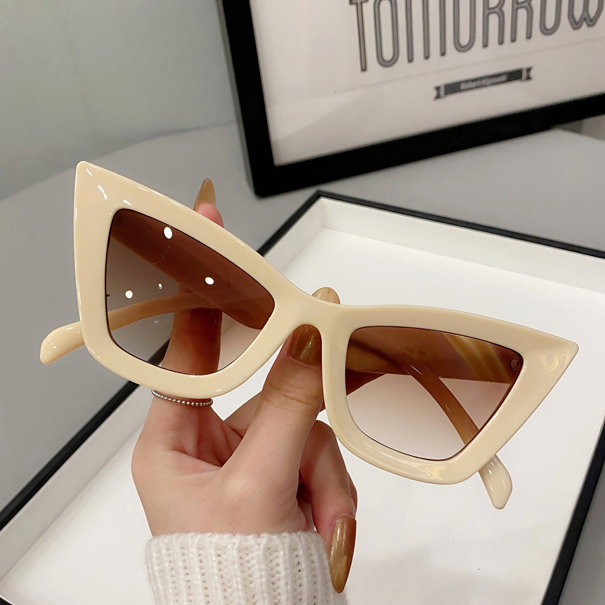 Lunettes œil de chat XL