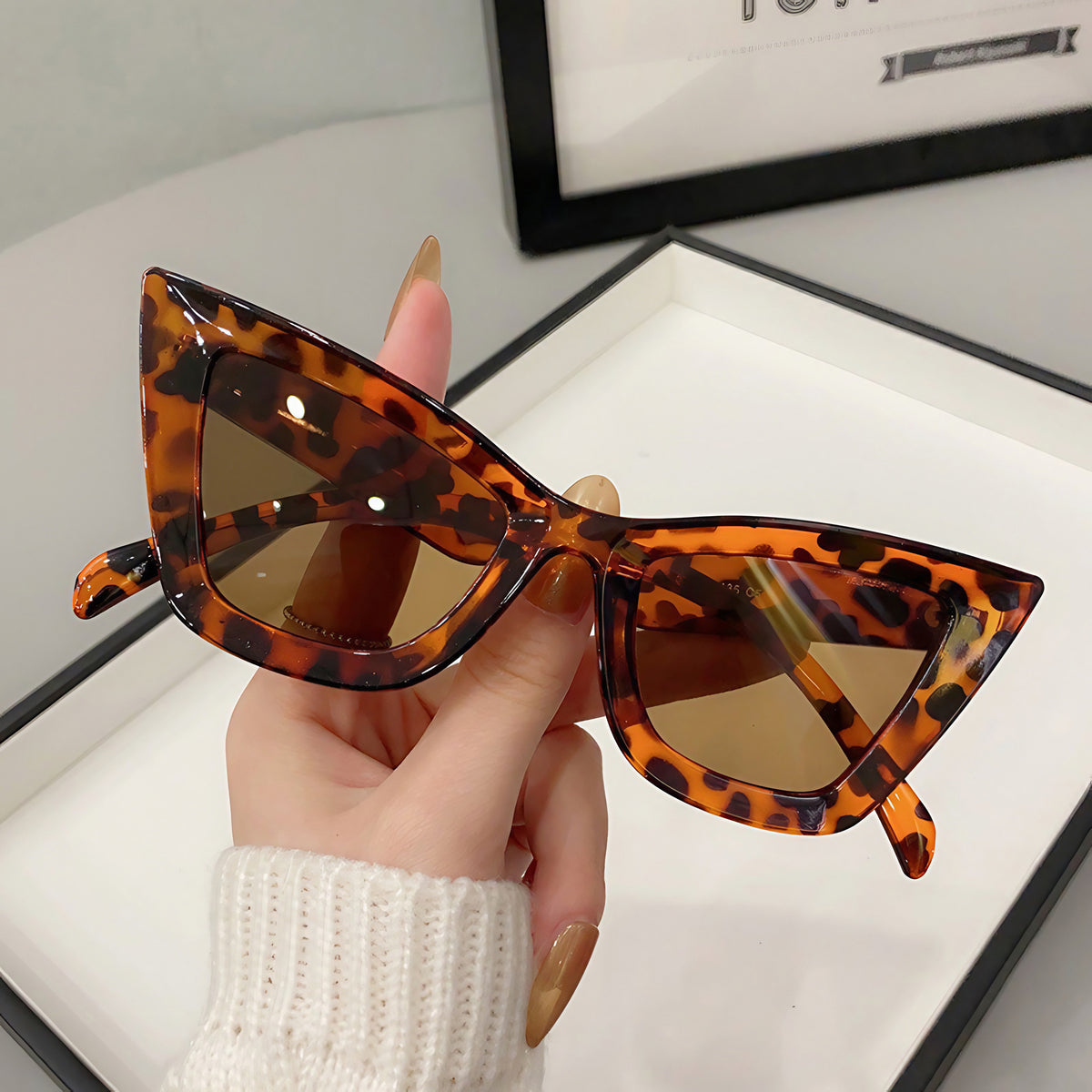 Lunettes œil de chat XL