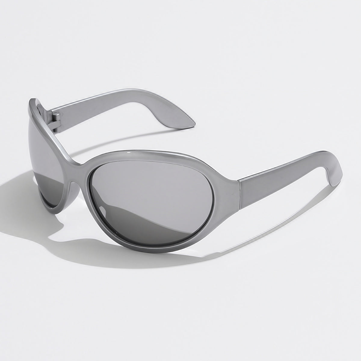 Lunettes ovales futuristes Y2K