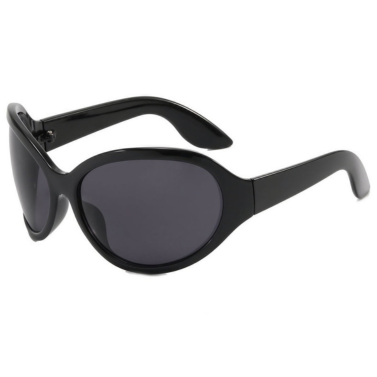 Lunettes ovales futuristes Y2K