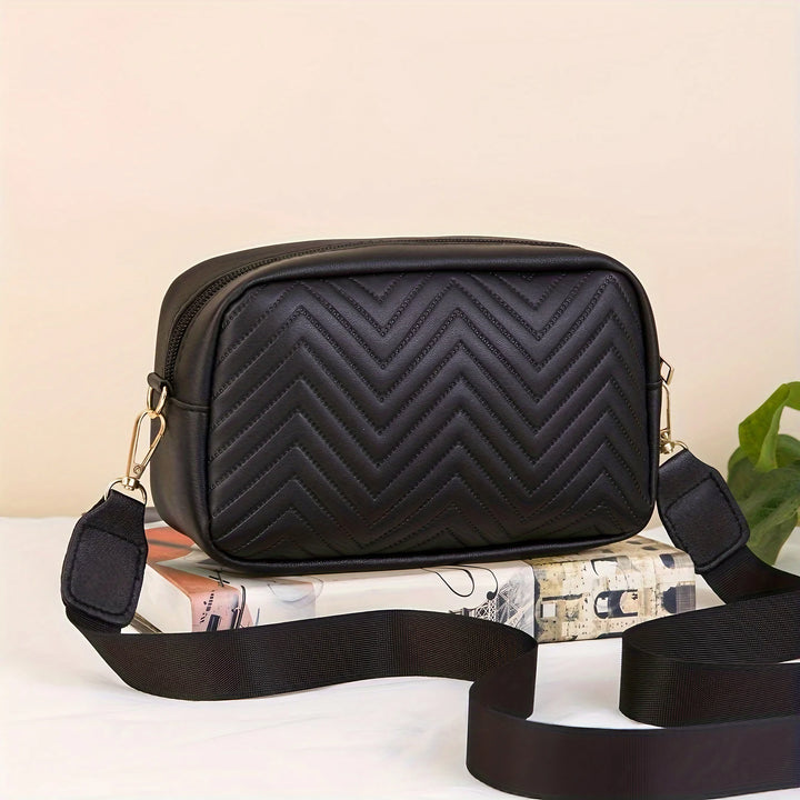 Mini sac caméra matelassé