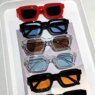 Lunettes rectangulaires rétro