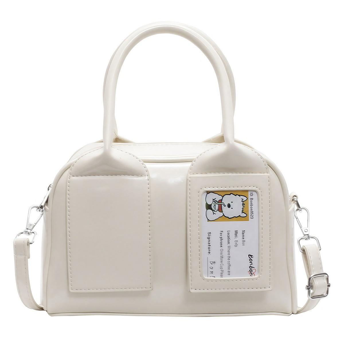 Sac bowling Y2K à fenêtre