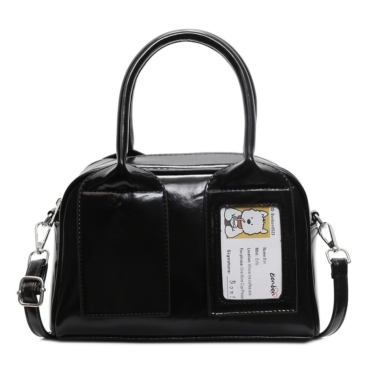 Sac bowling Y2K à fenêtre