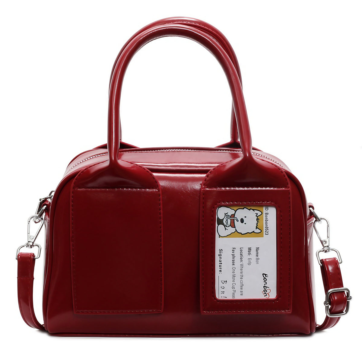 Sac bowling Y2K à fenêtre